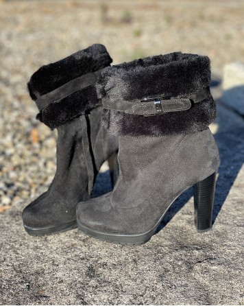 Kozačky dámské Calvin Klein ASTRID SHEARLING
